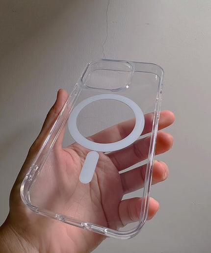 Anti-Yellow Magnetic MagSafe Compatible Protective Clear