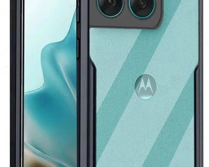 TG Camera Protection Soft Back Cover for Motorola Moto Edge 60 Pro - Black