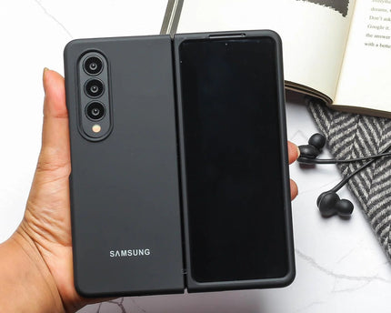 Black Original Silicone case for Samsung Z Fold 4 5G