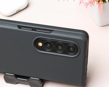 Black Original Silicone case for Samsung Z Fold 4 5G