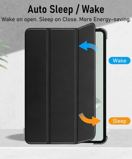 OnePlus Pad Go Cover Case, Trifold Flip Case Cover for OnePlus Pad GO 11.35 inch with Translucent Back [Support Auto Sleep Wake]