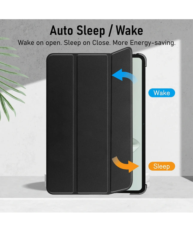 OnePlus Pad Go Cover Case, Trifold Flip Case Cover for OnePlus Pad GO 11.35 inch with Translucent Back [Support Auto Sleep Wake]