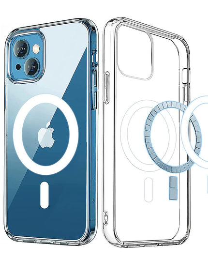 Magnetic MagSafe Compatible Protective Clear TPU Case