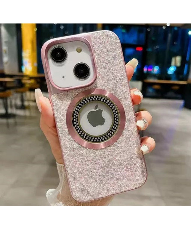 Luxury Hummy Case Sparkling Powder  Case for iPhone