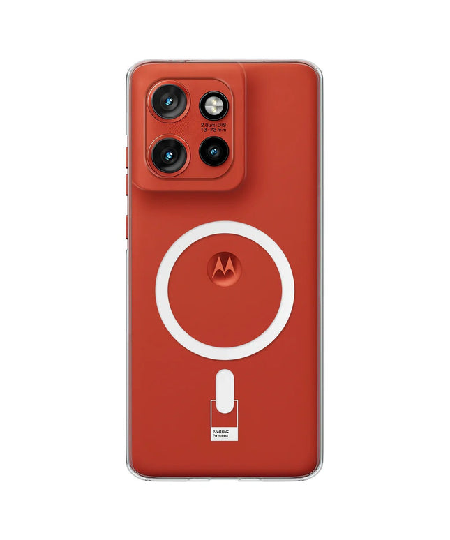 Anti-Yellow Magsafe Clear Case Motorola Edge 50 Neo