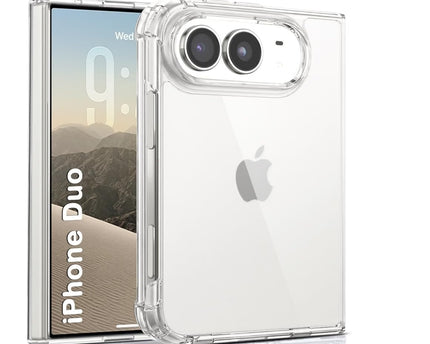 Anti-Yellow Clear Magnetic Case for iPhone Duo