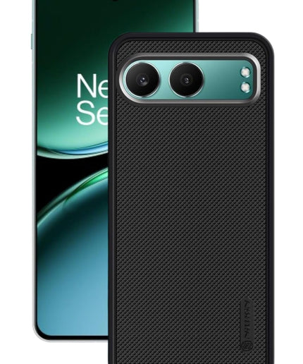 Dsfinest Back Cover Case for OnePlus Nord 4 5G Slim & Lightweight | Ultra-Premium Dotted Design | Camera Protection Bump | Fabric Texture Back Case Cover OnePlus Nord 4 5G [PC & TPU, Black]