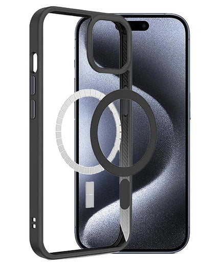 Magnetic MagSafe Compatible Protective Clear TPU Case