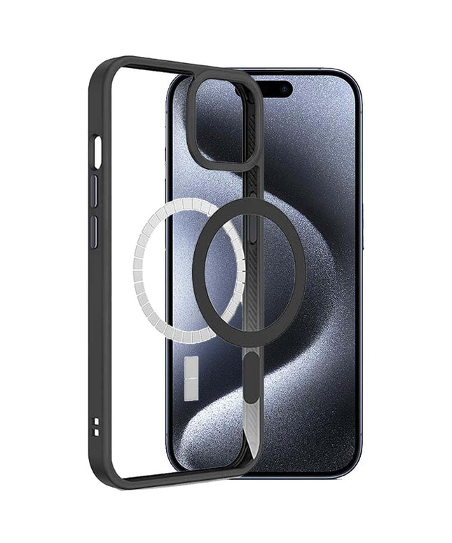 Magnetic MagSafe Compatible Protective Clear TPU Case