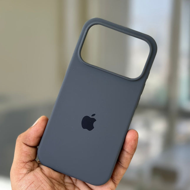 iPhone 17 Pro Silicone Case (Dark Grey)