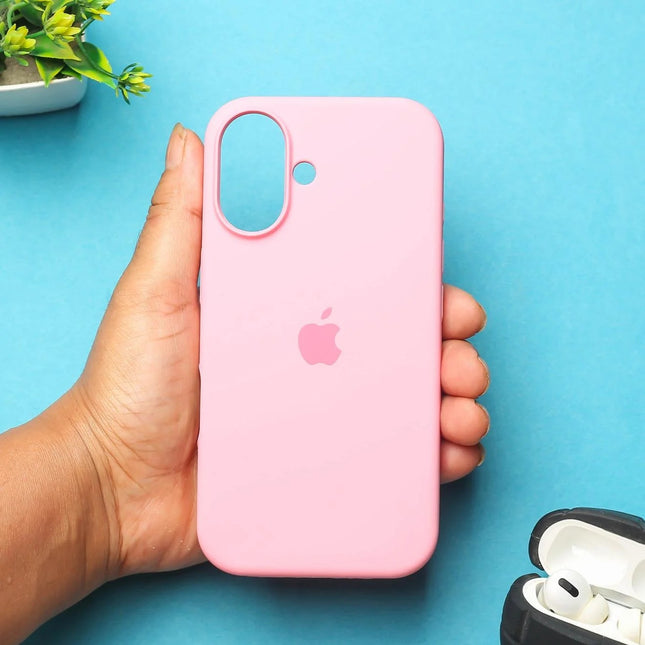 iPhone 17 Silicone Case (Pink)