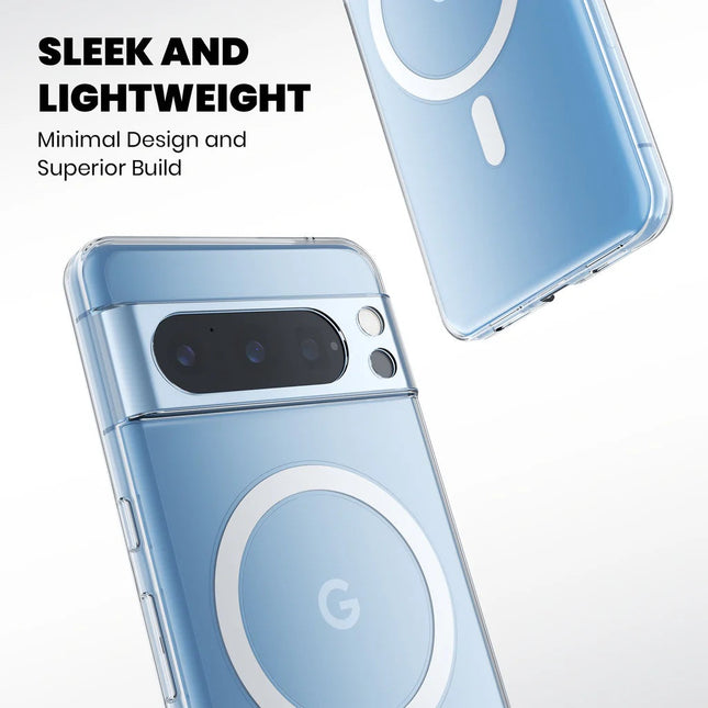 Anti-Yellow Magsafe Clear Case Google Pixel 8 Pro