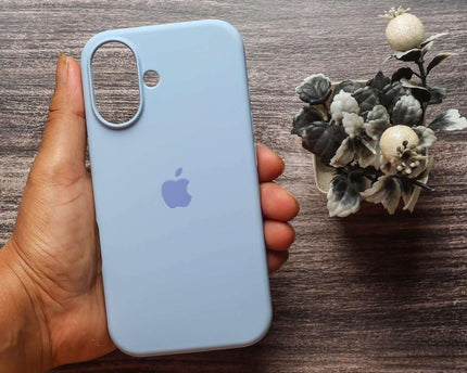 iPhone 17 Silicone Case (Winter Blue)