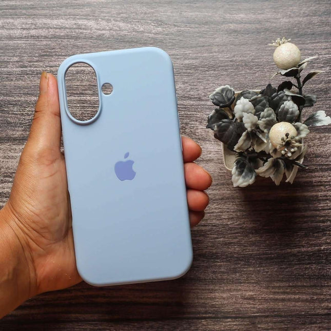 iPhone 17 Silicone Case (Winter Blue)