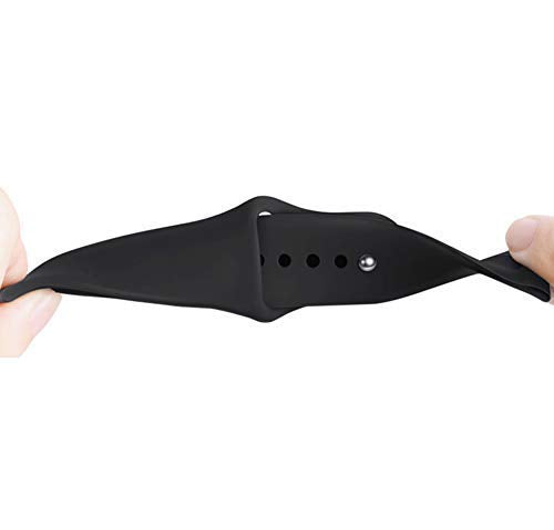 TG Soft Silicone Smart-Watch Strap - Watchband Straps Silicone Belt Replacement Compatible with Boat Watch Flash | Green 18/19 mm