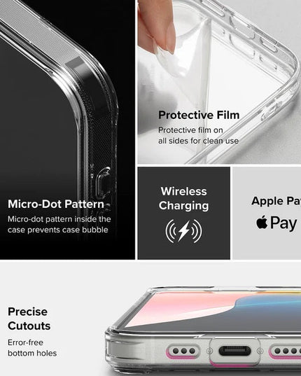 iPhone 16e 2025 Back Cover Case | Fusion Matte - Matte Clear