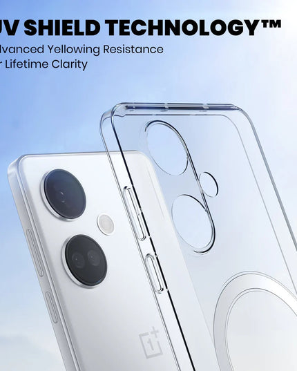 Anti-Yellow Magsafe Clear Case - OnePlus Nord CE 5
