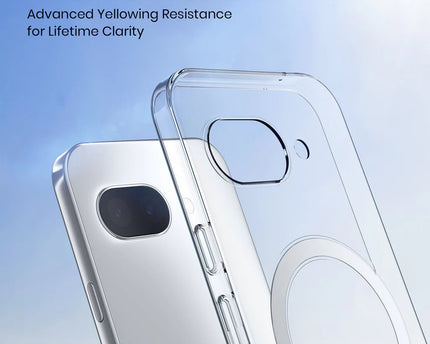 Anti-Yellow Magsafe Clear Case Google Pixel 9A