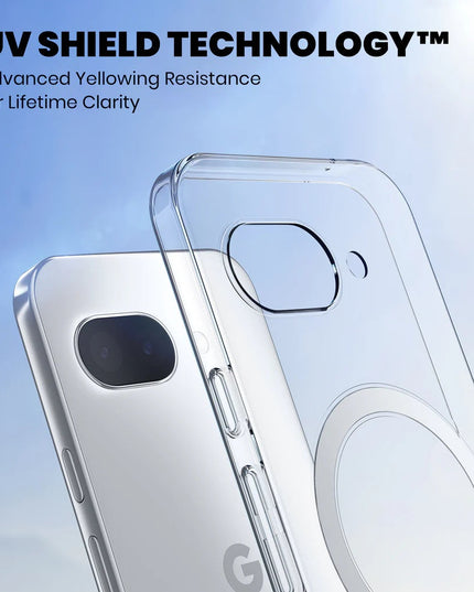 Anti-Yellow Magsafe Clear Case Google Pixel 9A