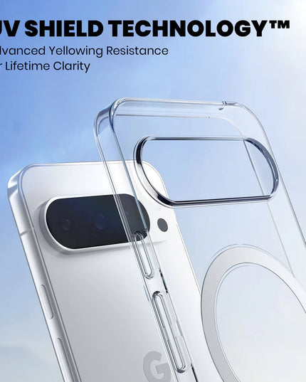 Anti-Yellow Magsafe Clear Case Google Pixel 9 Pro XL