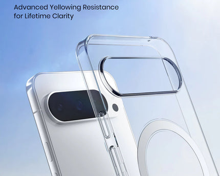 Anti-Yellow Magsafe Clear Case Google Pixel 9 Pro