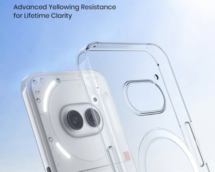 Anti-Yellow Magsafe Clear Case Nothing - Nothing Phone (2a)