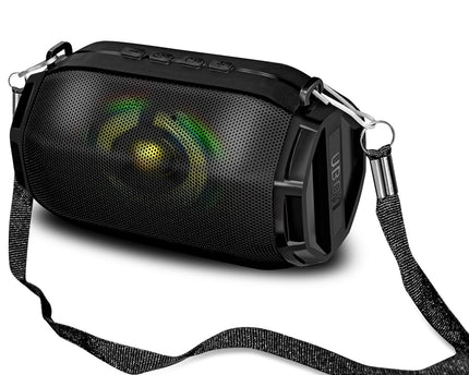 UBON SP-43 TWS Lightup 5W Bluetooth Speaker (Black, Stereo Channel)
