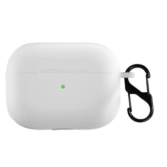 Silicone Soft Case Cover with Keychain for AirPods