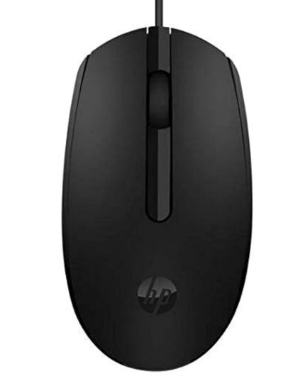 HP M10 Wired USB Mouse with 3 Buttons High Definition 1000DPI Optical Tracking and Ambidextrous Design
