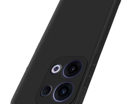Oppo K13 5G| Camera Bump Protection | Matte Soft Silicon Flexible | All Side Shock Proof Rubberised Back Case Cover for Oppo K13 5G (Black)