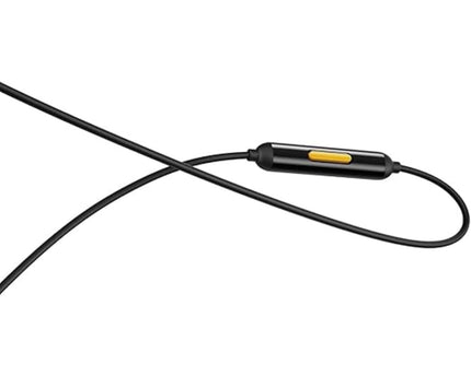 Realme Buds 3 Type-C Wired Earphones - Heavy Bass In-Ear Headphones with HD Mic for Real me GT Neo 6, 12x, 11 Pro+, Narzo 60 - Tangle-Free Cable in Premium Yellow Retail Box (Black)