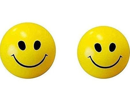 Smiley Soft Balls Cute Funny Yellow Emoji Happy Smiley Face Squeeze Sponge Balls, Yellow Emoji Face Fun Ball, Stress Relief Ball (Pack of 1).