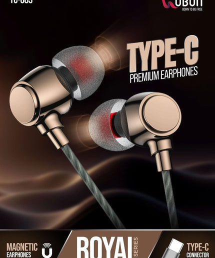 Ubon Type-C TC-685 Wired Earphones