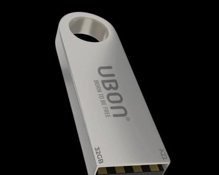 Ubon Rocket Series UPD-3250 USB 2.0 Metal Body High Speed 32 Pen Drive  (Grey)
