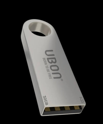 Ubon Rocket Series UPD-3250 USB 2.0 Metal Body High Speed 32 Pen Drive  (Grey)