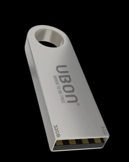 Ubon Rocket Series UPD-3250 USB 2.0 Metal Body High Speed 32 Pen Drive  (Grey)