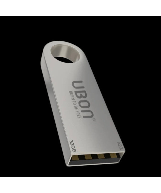 Ubon Rocket Series UPD-3250 USB 2.0 Metal Body High Speed 32 Pen Drive  (Grey)