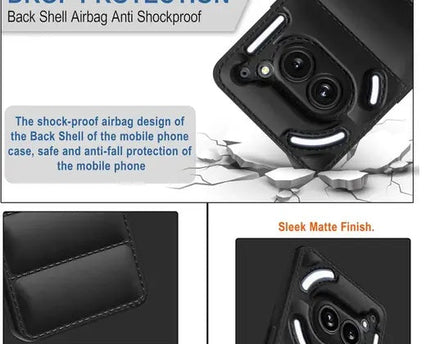 Puffer Back Cover For Nothing Phone 2a 5G ,Nothing Phone (2A) 5G