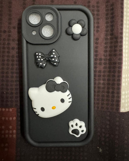 Humpy Case Cute 3D Bear Coffee Phone Case For iPhone  Soft Shockproof Protective Cover