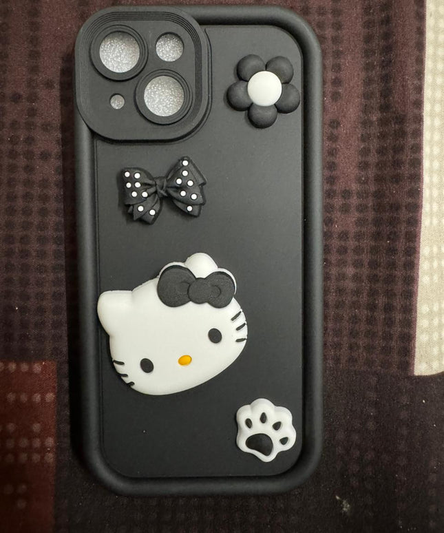 Humpy Case Cute 3D Bear Coffee Phone Case For iPhone  Soft Shockproof Protective Cover