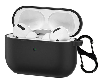 Silicone Soft Case Cover with Keychain for AirPods