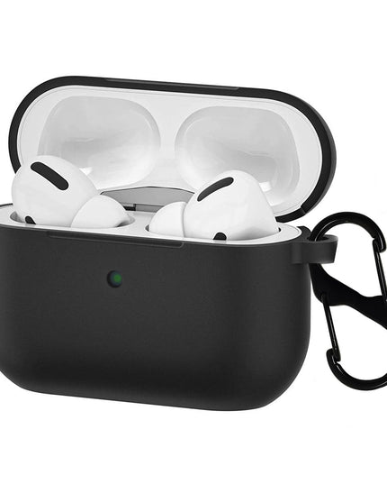 Silicone Soft Case Cover with Keychain for AirPods