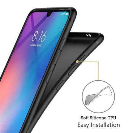 TEKOGEAR® Oppo Reno 14 Back Cover | Soft Silicone Slim Back Case Cover for Oppo Reno 14- Black