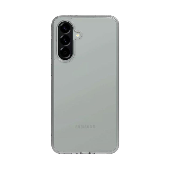 Back Cover Soft Case for Samsung Galaxy M56 5G | Best Camera Protection | Inbuilt Dust Plugs & Anti-Slip Grip | Ultra Clear Slim Back Cover Case for Samsung M56 5G (Silicone, Transparent)