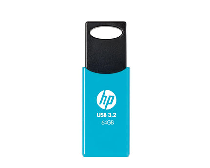 HP 712w 64GB USB 3.2 Flash Drive- Blue
