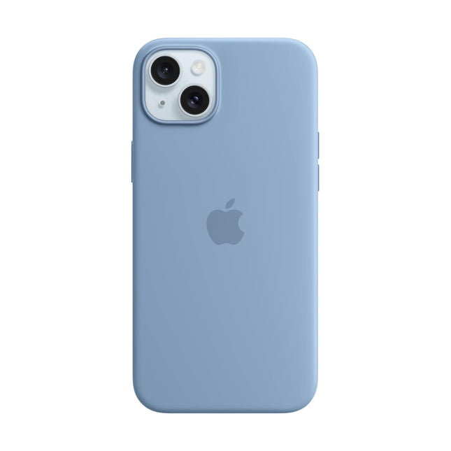 Apple iPhone 15 Silicone Case (Winter Blue)