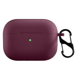 Silicone Soft Case Cover with Keychain for AirPods