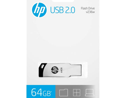 HP v236w USB 2.0 64GB Pen Drive,