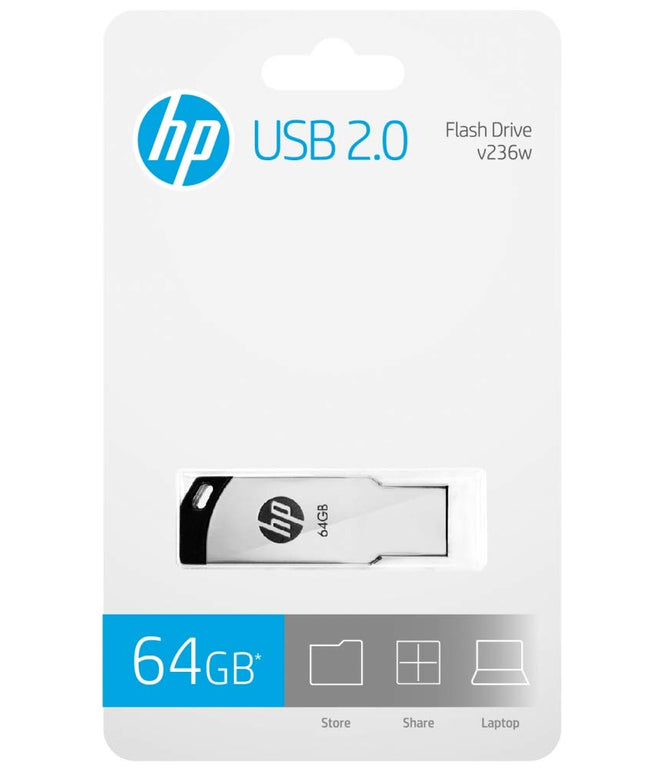 HP v236w USB 2.0 64GB Pen Drive,