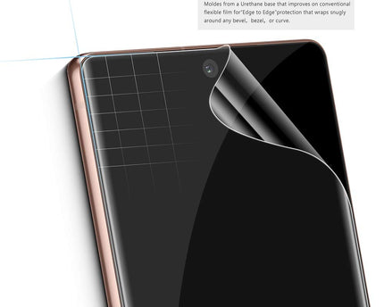 Unbreakable Membrane Screen Guard Compatible with Oneplus 12R Mobile phone (Covers Edges)